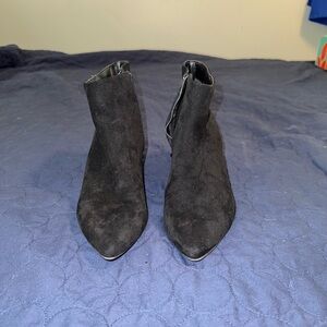 Black Suede Ankle Boots